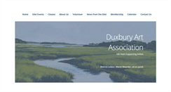 Desktop Screenshot of duxburyart.org